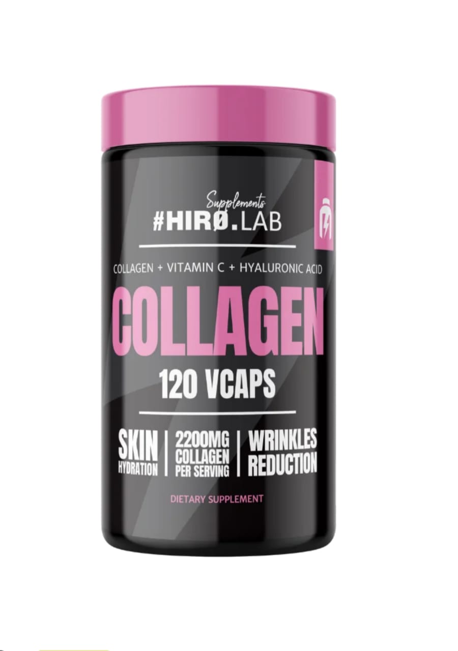 HIROLAB Collagen 120 Vcaps – Skin, Hair, Nail & Joint Support