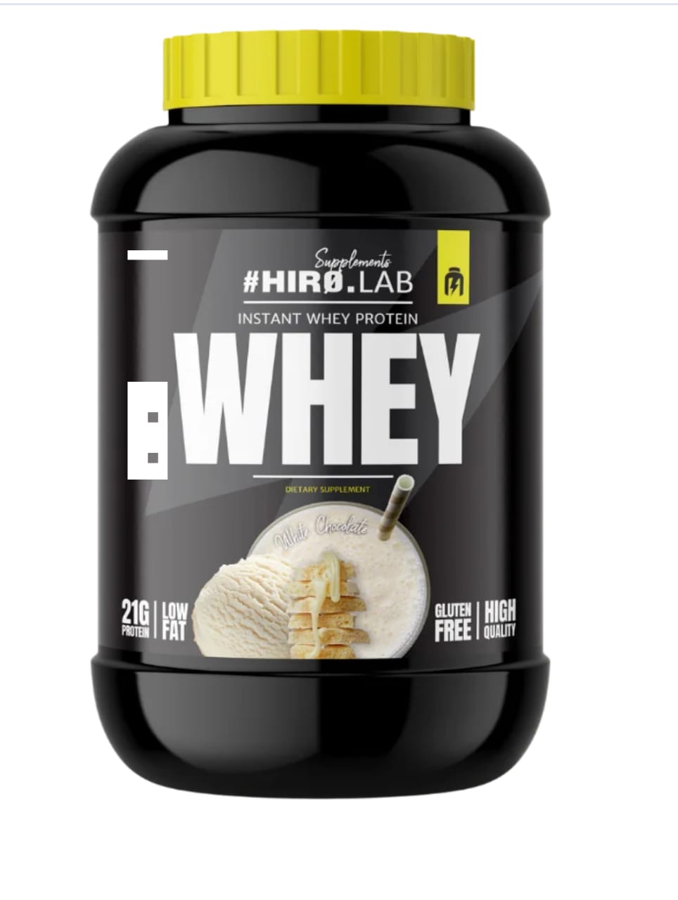 HIROLAB Instant Whey Protein 2kg – Premium Muscle-Building Protein