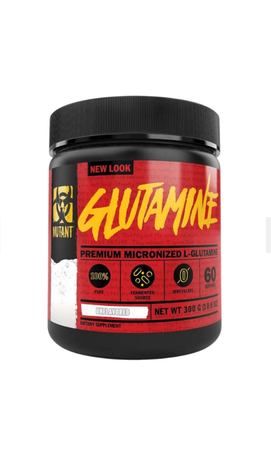MUTANT Core Series Glutamine 300g – Muscle Recovery & Immune Support
